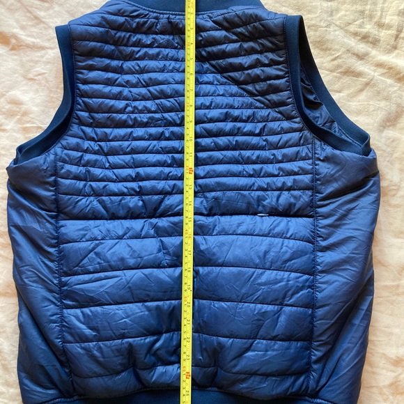 Timberland Puffer Vest + Packable Jacket Combo Blue Men’s Small Rare - Picture 9 of 9